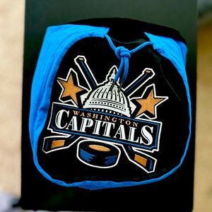 Men's Washington Capitals Black Special Edition 2.0 Logo Pullover Hoodie Size XL